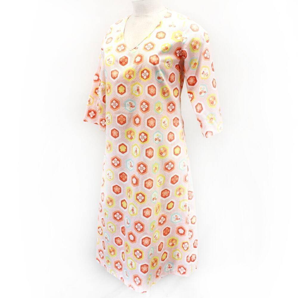 Bedhead cotton woven sleepshirt nightgown kaftan XL